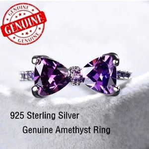 Sterling Silver and Amethyst Ring!